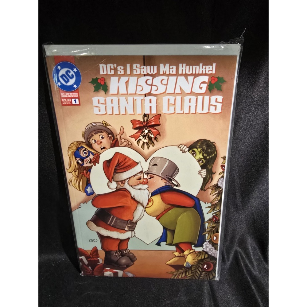 DC Comics I Saw Ma Hunkel Kissing Santa Claus #1 One Shot Cover A Chrissie Zullo